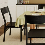 iPormis 35''Tall Dining Chairs Set of 6, Dining Room Chairs with MDF Board & Metal Frame