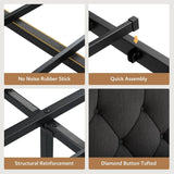 iPormis Bed Frame with Storage Drawers