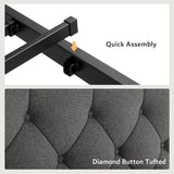 iPormis Bed Frame with Storage Drawers