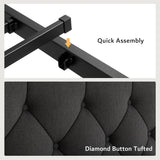 iPormis Bed Frame with Storage Drawers