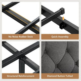 iPormis Bed Frame with Storage Drawers