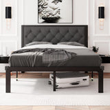 Feonase Metal Bed Frame Heavy-Duty Platform Bed Frame
