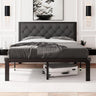Feonase Metal Bed Frame Heavy-Duty Platform Bed Frame