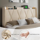 Feonase Bed Frame with 4 Storage Drawers
