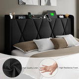 Feonase Bed Frame with 4 Storage Drawers