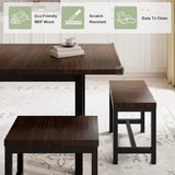 Feonase 7-Piece Dining Table Set for 4-8
