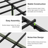 Feonase Leather Bed Frame with Fast Charging Station