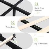 Feonase Bed Frame with 4 Storage Drawers