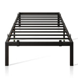 Feonase Metal Bed Frame Platform Bed with 6 Non-Slip Mattress Gaskets