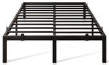 Feonase Metal Bed Frame Platform Bed with 6 Non-Slip Mattress Gaskets